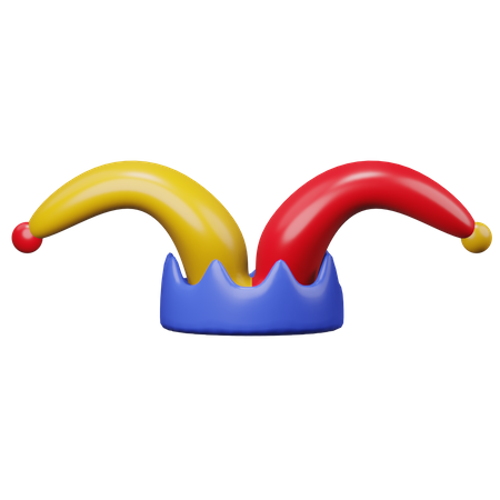 Sombrero de payaso  3D Illustration