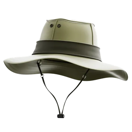 Sombrero de pescador  3D Icon