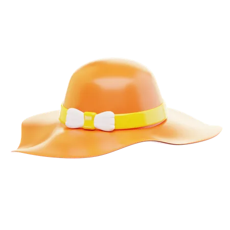 Sombrero de playa  3D Icon