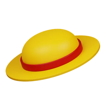 Sombrero de playa  3D Icon