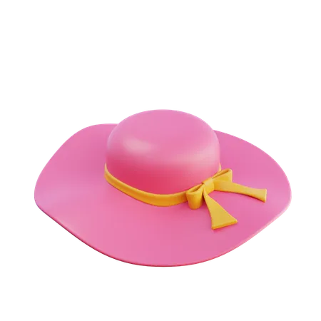 Sombrero de playa  3D Icon