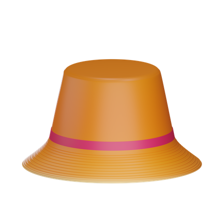 Sombrero de playa  3D Illustration