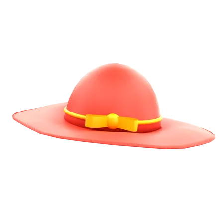 Sombrero de playa  3D Icon