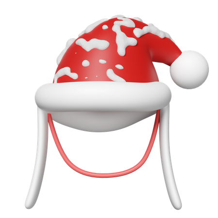 Sombrero de Santa  3D Icon