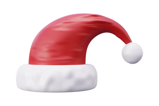 Sombrero de Santa  3D Icon