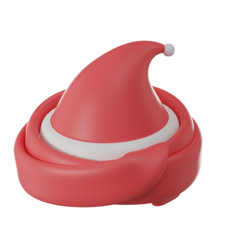 Sombrero de Santa  3D Icon