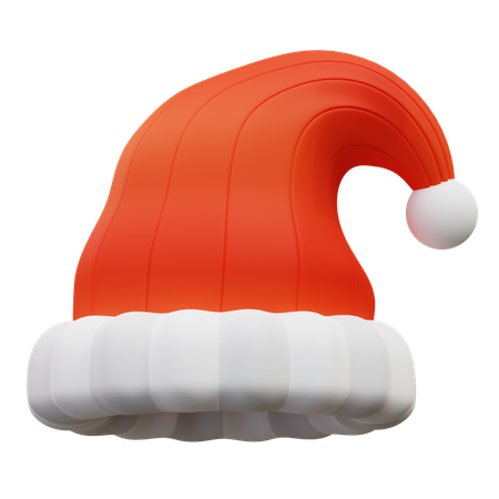 Sombrero de Santa  3D Icon