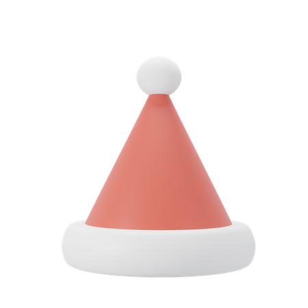 Sombrero de Santa  3D Icon