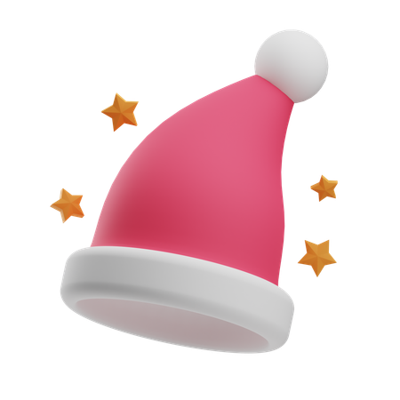 Sombrero de Santa  3D Icon