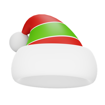 Sombrero de Santa  3D Icon
