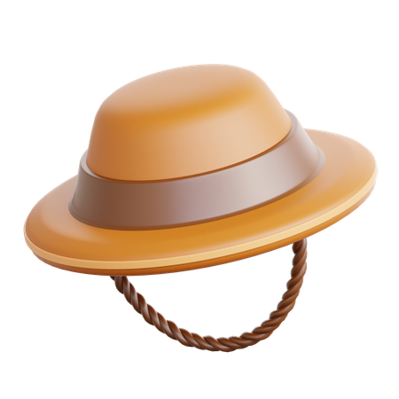 Sombrero de senderismo  3D Icon