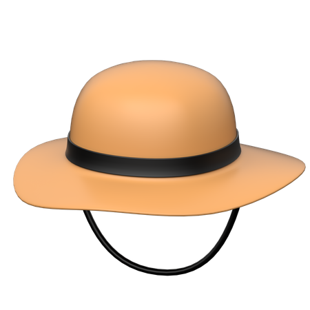 Sombrero de verano  3D Icon