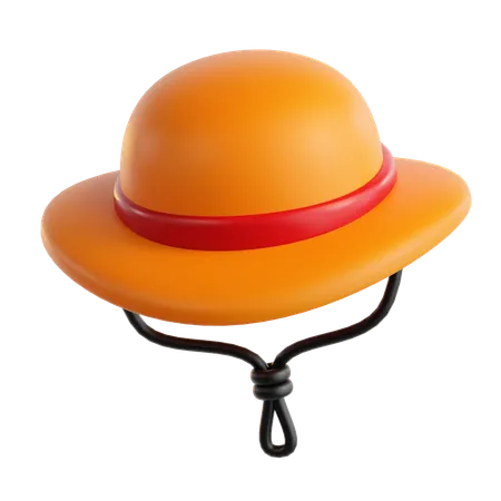 Sombrero de verano  3D Icon