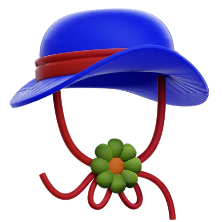 Sombrero de verano  3D Icon