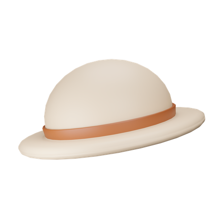 Sombrero de verano  3D Icon