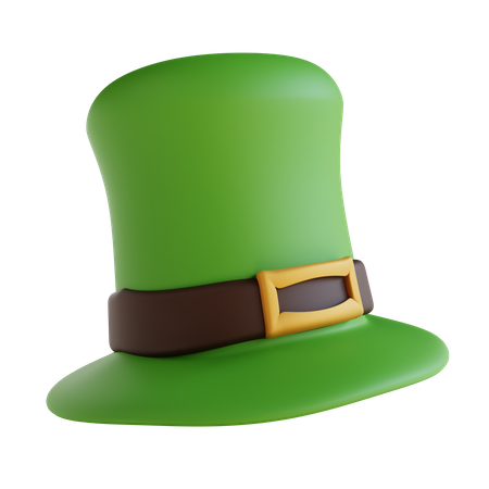 Sombrero del día de san patricio  3D Icon