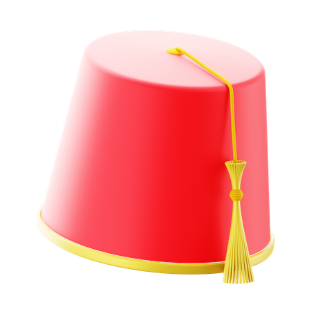 Sombrero fez  3D Icon