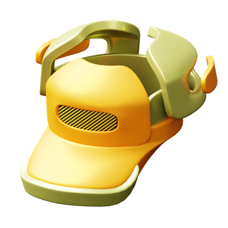 Sombrero futurista  3D Icon