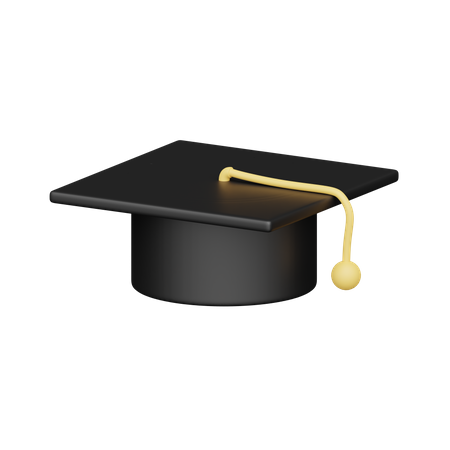 Sombrero de graduado  3D Icon