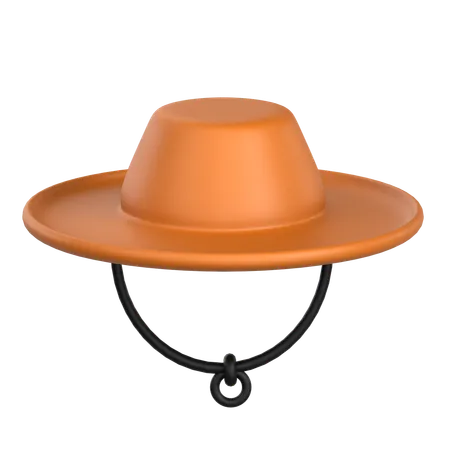 Sombrero de agricultor  3D Icon