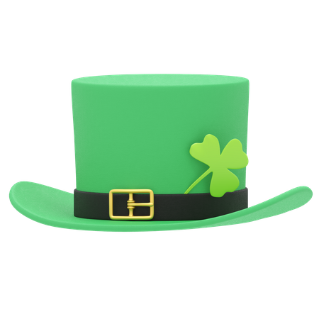 Sombrero irlandés  3D Icon
