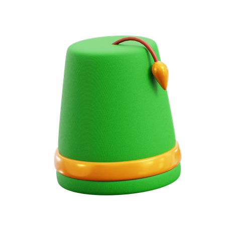 Sombrero islámico  3D Icon