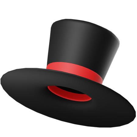 Sombrero mágico  3D Icon