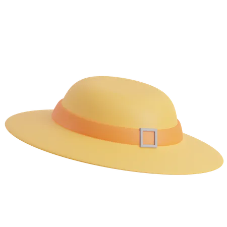 Sombrero de otoño  3D Icon