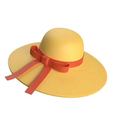 Sombrero para el sol  3D Icon