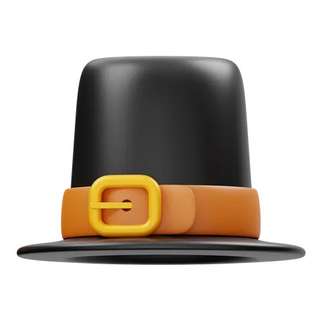 Sombrero de peregrino  3D Icon