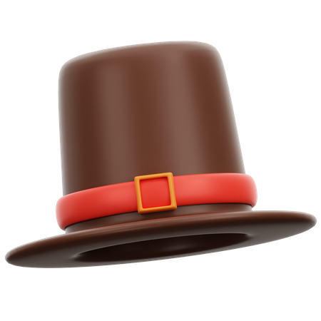 Sombrero de peregrino  3D Icon