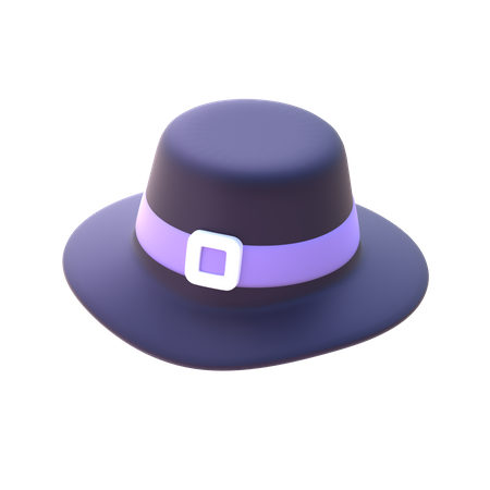 Sombrero de peregrino  3D Icon