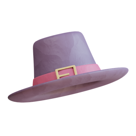 Sombrero de peregrino  3D Icon