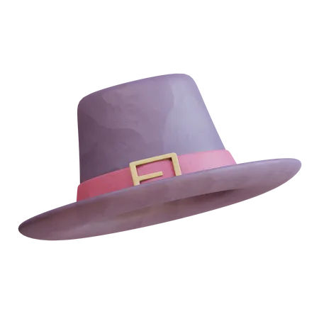 Sombrero de peregrino  3D Icon