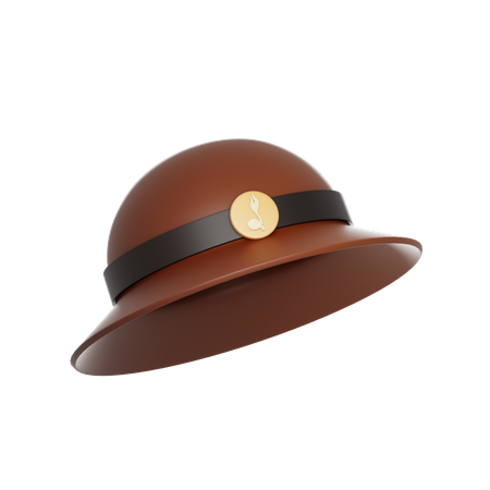 Sombrero femenino exploradores  3D Icon