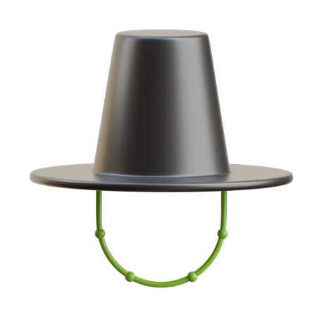 Sombrero tradicional coreano  3D Icon