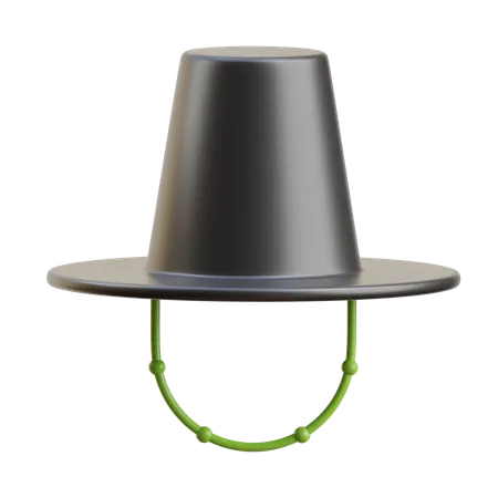 Sombrero tradicional coreano  3D Icon