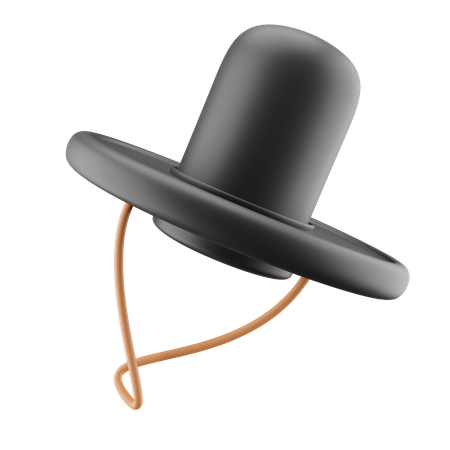 Sombrero tradicional coreano  3D Icon