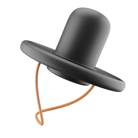 Sombrero tradicional coreano  3D Icon