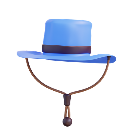 Sombrero de vaquero  3D Icon