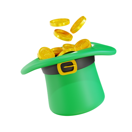 Sombrero verde  3D Icon