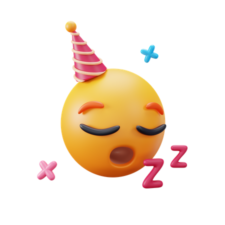 Dormir  3D Icon