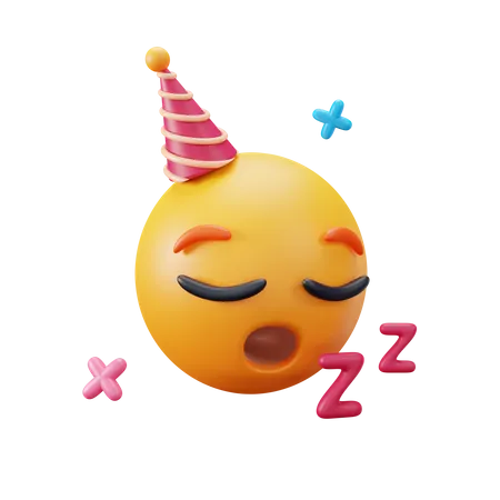 Dormir  3D Icon