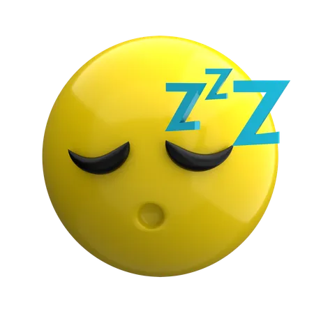 Emoji de sommeil  3D Icon