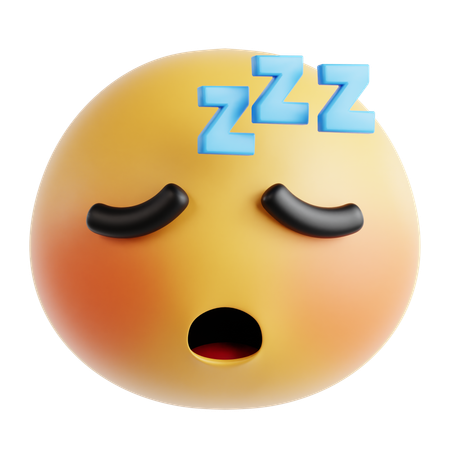 Emoji de sommeil  3D Icon