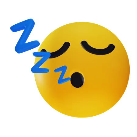 Emoji de sommeil  3D Icon