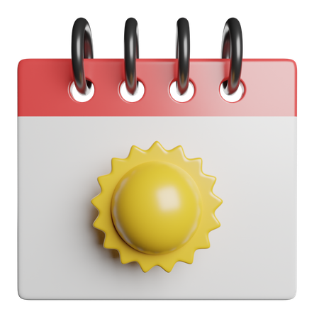 Sommer  3D Icon