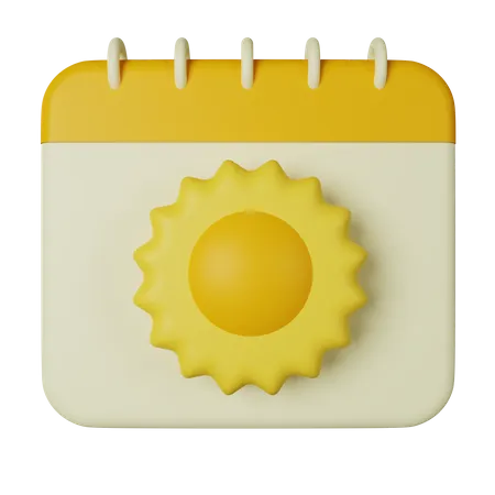 Sommer  3D Icon