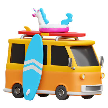 Sommerurlaub  3D Icon