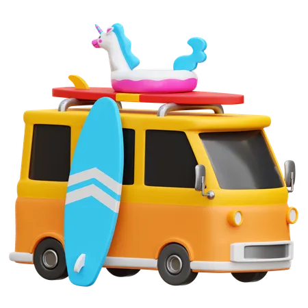 Sommerurlaub  3D Icon